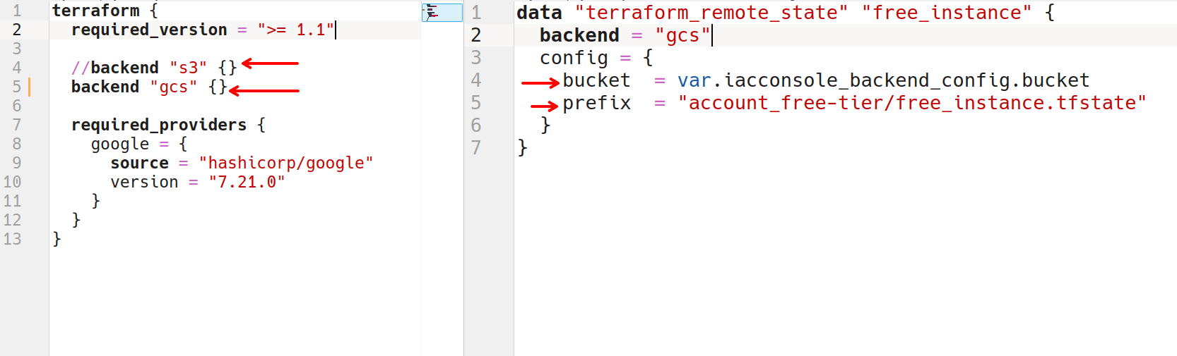 6. Automatic Terraform State Config